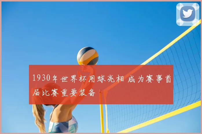 1930年世界杯用球亮相 成为赛事首届比赛重要装备